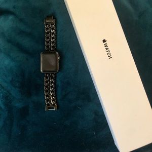 Black Series 1 Apple Watch 38mm